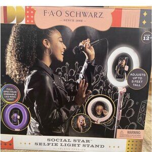 FAO Schwarz Social Star Selfie Light Stand. New